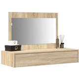  Zidni toaletni stol Sonoma hrast 100x40x70 cm | shoptok.hr