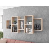  Zidna polica TRIO 65x161 cm, dekor dub sonoma | Eponuda.com