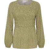 Saint Tropez Bluza 'Gisla' bež / jabolko | Shoptok.si