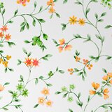 Esposa OBOJESTRANSKA POSTELJNINA 140/200 cm saten oranžna | Shoptok.si