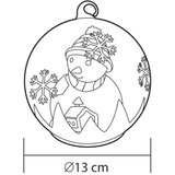 Home svetleći sneško u kugli led GLG13/RD | Eponuda.com
