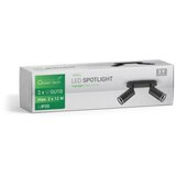Greentech LED spot svetiljka 2x GU10 crna (NYXA-2) | ePonuda.com