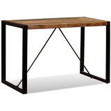  Blagovaonski stol od masivnog obnovljenog drva 120 cm | shoptok.hr