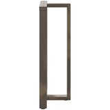  Noge barske mize T-oblike 2kosa naravno jeklo 60x35x(110-111)cm, (21828596) | Shoptok.si