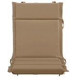  Jastučić za nisku stolicu GEMERT 4 kom. 100% poliester - Taupe (poliester) 110 x 50 x 3 cm 4 | shoptok.hr