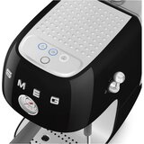 Smeg ECF03BLEU Aparat za espresso crni, 50-ih stil | shoptok.hr