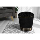 Kayoom TABURE, tekstil črna, zlate barve | Shoptok.si