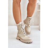 CheBello Leather Worker Ankle Boots With Charms Zipper Cijene