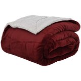  Odeja Bordeaux rdeča 150 x 200 cm Flis, (5000288077) | Shoptok.si