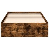  Okvir kreveta s pohranom s ladicama Dimljeni hrast 80 x 200 cm - Dimljeni hrast 80 x 200 cm | shoptok.hr