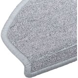  Samoljepljivi stepenasti ulošci Polukružni 15 pcs Svjetlosiva | shoptok.hr