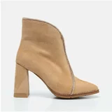 Hotiç Ankle Boots - Brown - Block