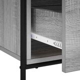  Kreveta Siva Sonoma 97 x 33 x 81 cm Konstruirano drvo | shoptok.hr