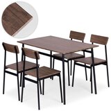 ModernHome blagovaonski set MALMO – stol i 4 stolice Cijene