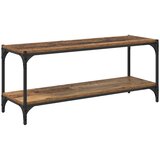 TV ormar Staro drvo 100x33x41cm Obrađeno drvo i čelik | shoptok.hr