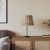 vidaXL Sjenilo za svjetiljku smeđe Ø 30 x 20 cm od pruća Cijene