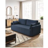 Bobochic Paris Tamno plava sklopiva sofa 211 cm Marcel – | shoptok.hr