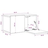  TV ormarić bijeli 60 x 30 x 30 cm | shoptok.hr
