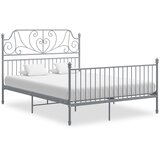  Okvir za krevet sivi metalni 160 x 200 cm | shoptok.hr