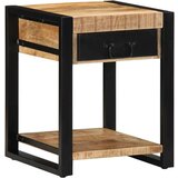 vidaXL Pomoćni stol 40x40x50 cm Puno grubo drvo Mango Cijene