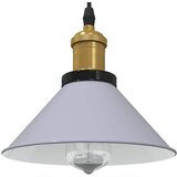 vidaXL obesek svetilka nastavljiva po višini E27 Gloss Grey Ø 22 cm Cene