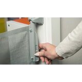 Lionelo zaščitna ograja Tulia do 140 cm, siva | Shoptok.si