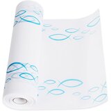 NIKCORP Dekorativni namizni tekač za obhajilo, birmo, krst | Modri motiv ribe | Netkani material 28 cm x 6 m | Prt za praznovanje, (5000248162) Cene