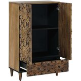  Visoka ploča Smeđa 60 x 33,5 x 100 cm Čvrsto drvo manga | shoptok.hr