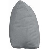  Jastuk za leđa Svijetlo siva 45 x 20 x 35 cm tkanina | shoptok.hr