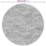  Perivi tepih sivi Ø 200 cm | Eponuda.ba