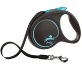Flexi Black Design, trak, L 5 m črn | Shoptok.si