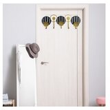 WALLXPERT metalna zidna kuka multicolor mihriban | ePonuda.com