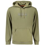 Napapijri Box Logo mu&amp;scaron;ka hoodie dukserica maslinasto zelena Slike
