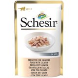 Schesir Jelly vrećice 6 x 85 g - Tuna s lososom | shoptok.hr