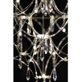 Markslöjd LED viseča svetilka v srebrni barvi ø 80 cm Efesos – | Shoptok.si