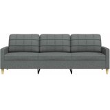  Trosjed od tkanine tamnosivi 210 cm | shoptok.hr