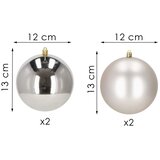  Set Kuglica za Božićno Drvce Springos® 12 cm, 4 komada | shoptok.hr