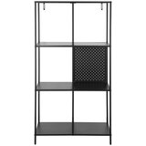 Støraa Črn kovinski regal 75x144 cm Charleston – | Shoptok.si