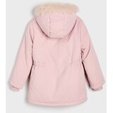 Sinsay Jakna s kapuljačom i krznenim obrubom | shoptok.hr