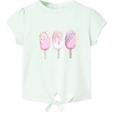  Dječja majica svijetla boja mente 140 | shoptok.hr