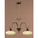 390 - BO-2 - luster sa visećim lancem bolero 2xE27/60W/230V