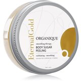 Organique Eternal Gold Smoothing Therapy mehčalni sladkorni piling z bleščicami 200 g | Shoptok.si