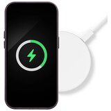  Kožna Mag Cover maska kompatibilna s MagSafe za iPhone 14 tamno ljubičasta | shoptok.hr