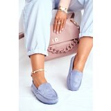 EVENTO Women's Moccasins Blue Suede Morreno | shoptok.hr