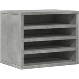  Organizator za pisalno mizo betonsko siv 36x26x29,5 cm inž. les, (21413961) | Shoptok.si