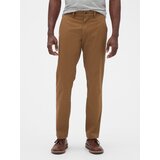 GAP Pants essential khakis in straight fit with Flex - Men | shoptok.hr