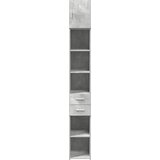 Uski ormarić za pohranu sivi 30x42,5x225 cm konstruirano drvo | Eponuda.ba