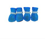 INF Poletne copate za pse 4-pack – zračne, vodoodporne, nedrseče Blue M, (5000294555) Cene
