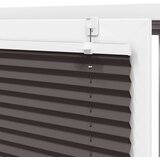 vidaXL Plisirana žaluzija črna 50x100 cm Širina tkanine 49,4 cm | Shoptok.si