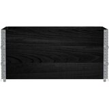  Okviri za palete 3 kom crni 120 x 80 cm od masivne borovine | Eponuda.ba